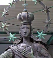 Klempnerarbeiten in der Denkmalpflege: Marienfigur Ebrach