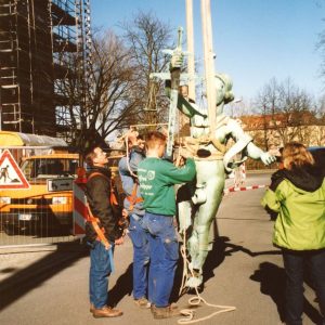 Restaurierung von Bauornamenten / Klempnermanufaktur: Justizia Gericht Bamberg