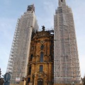 Restaurierung von Bauornamenten / Klempnermanufaktur: Kirche Basilika Vierzehnheiligen