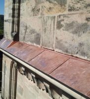 Restaurierung von Bauornamenten / Klempnermanufaktur: Mauerabdeckung Dom